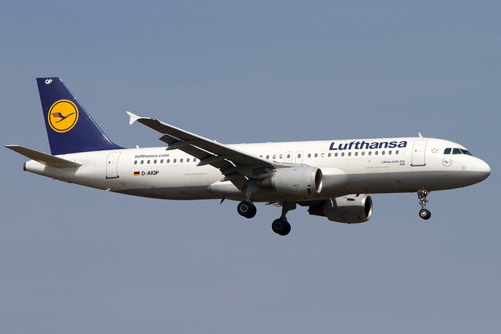 Lufthansa, D-AIQP, Airbus, A320-211, 14.04.2012, FRA, Frankfurt, Germany 



