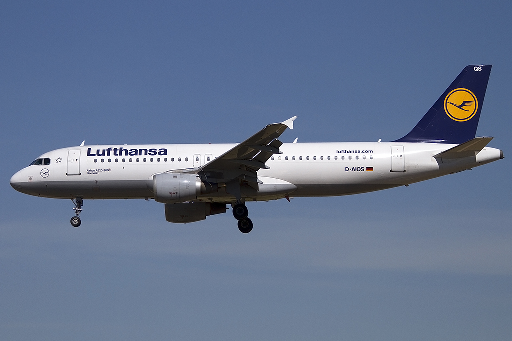 Lufthansa, D-AIQS, Airbus, A320-211, 14.09.2012, BCN, Barcelona, Spain 




