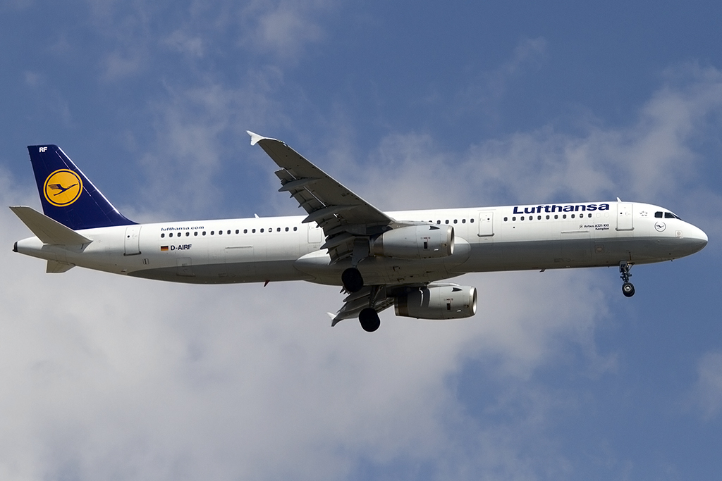 Lufthansa, D-AIRF, Airbus, A321-131, 04.05.2013, BCN, Barcelona, Spain




