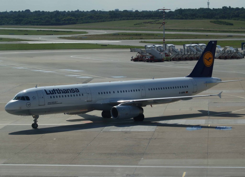 Lufthansa, D-AIRK, Airbus A 321-200 (Freudenstadt/Schwarzwald), 2008.07.24, HAM, Hamburg, Germany