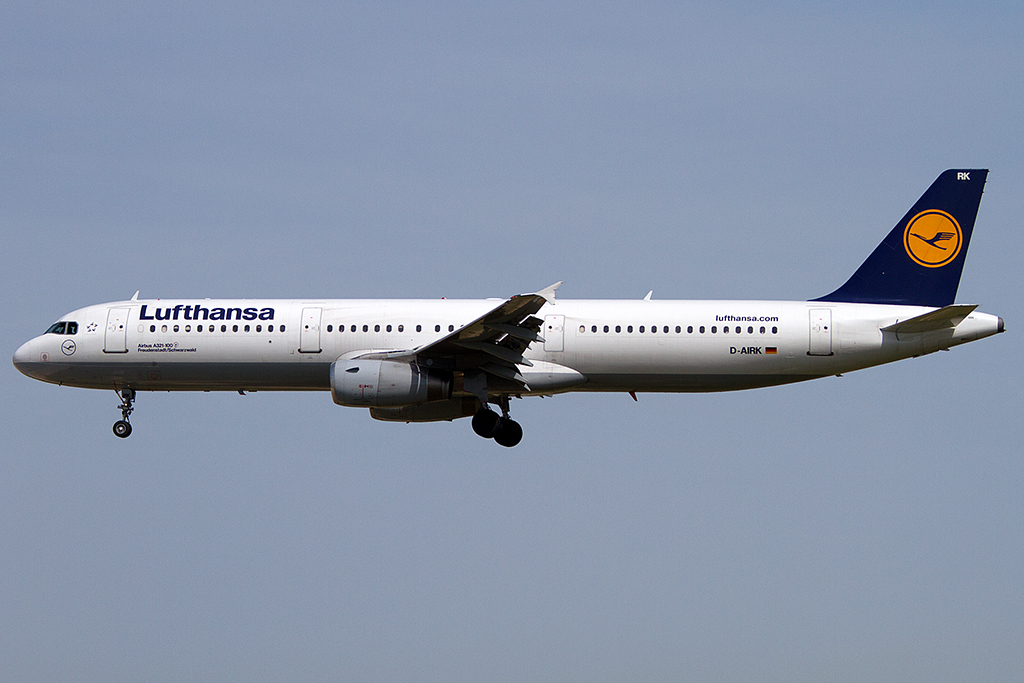 Lufthansa, D-AIRK, Airbus, A321-131, 12.05.2012, BCN, Barcelona, Spain



