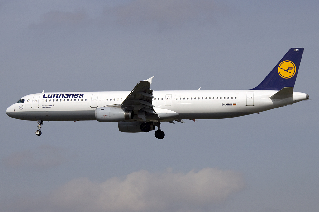 Lufthansa, D-AIRN, Airbus, A321-131, 02.04.2010, FRA, Frankfurt, Germany 


