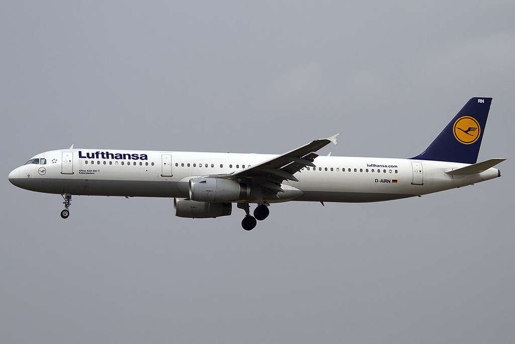 Lufthansa, D-AIRN, Airbus, A321-131, 08.09.2012, BCN, Barcelona, Spain




