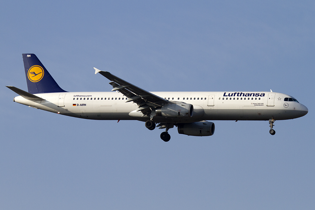 Lufthansa, D-AIRN, Airbus, A321-131, 16.02.2011, FRA, Frankfurt, Germany 




