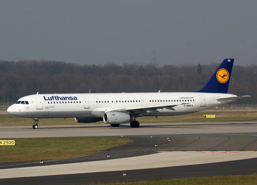 Lufthansa, D-AIRS, Airbus A 321-200  Husum  (lufthansa.com), 04.03.2011, DUS-EDDL, Dsseldorf, Germany