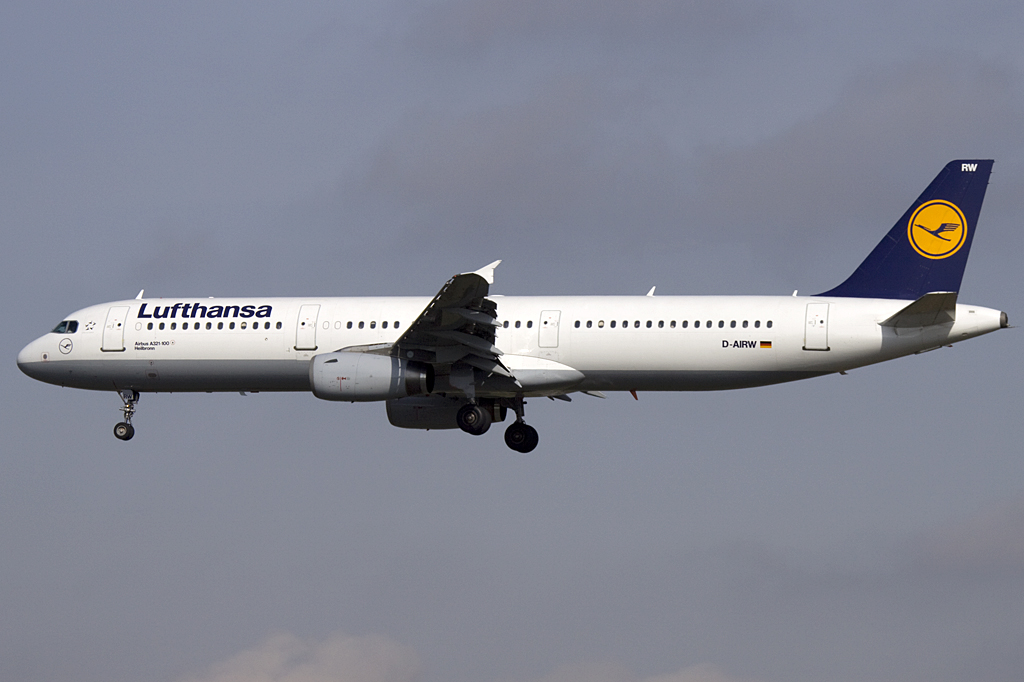Lufthansa, D-AIRW, Airbus, A321-131, 02.04.2010, FRA, Frankfurt, Germany 

