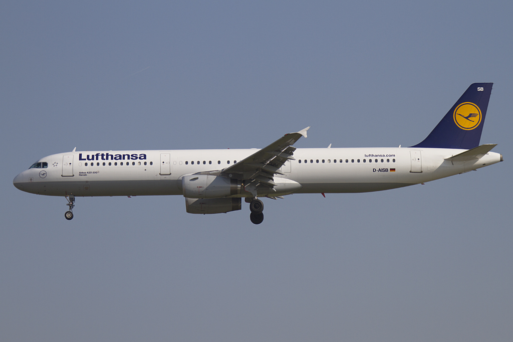 Lufthansa, D-AISB, Airbus, A321-131, 24.06.2010, FRA, Frankfurt, Germany 



