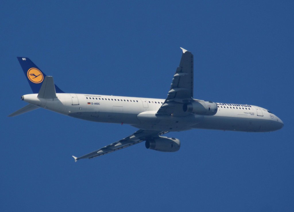 Lufthansa, D-AISC, Airbus A 321-200  Speyer  (Sticker-lufthansa.com), 2010.10.13, FRA-EDDF, Frankfurt, Germany 

