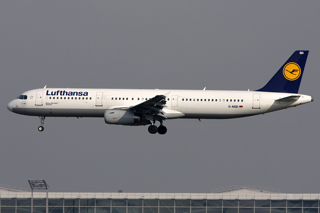 Lufthansa, D-AISD, Airbus, A321-231, 02.04.2010, FRA, Frankfurt, Germany 


