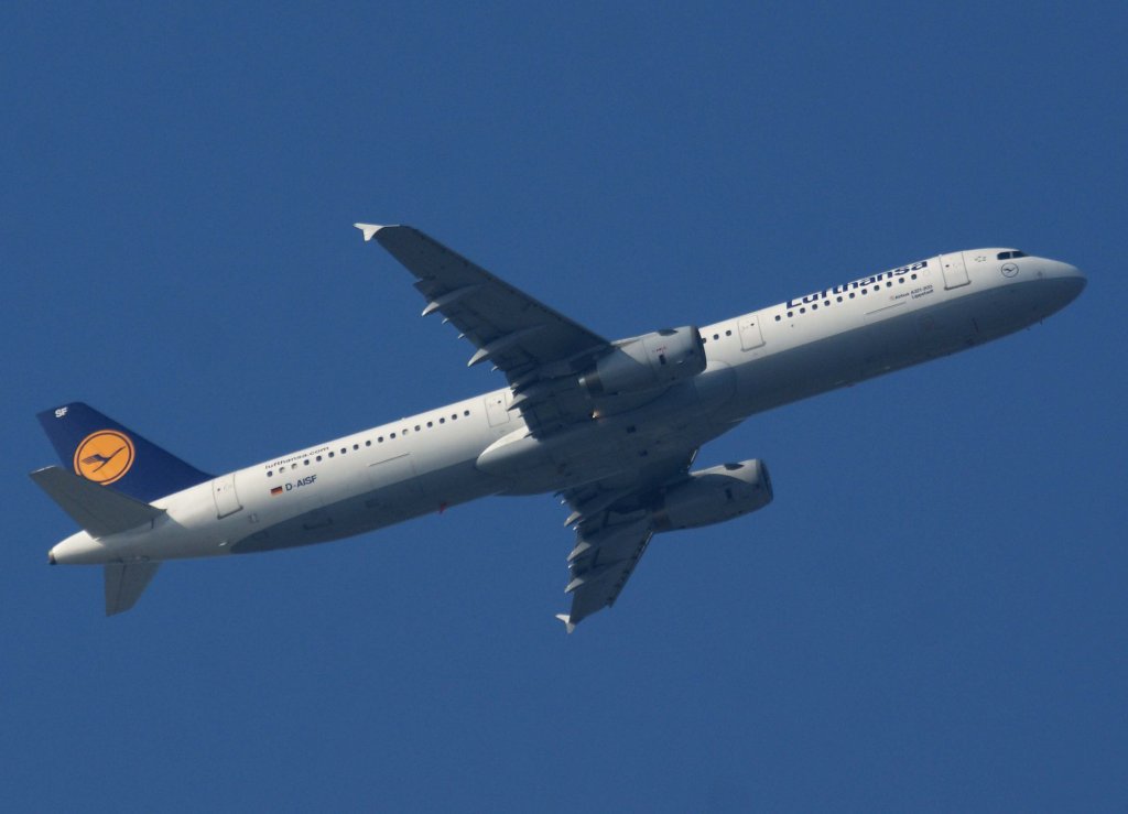 Lufthansa, D-AISF, Airbus A 321-200  Lippstadt  (Sticker-lufthansa.com), 2010.10.13, FRA-EDDF, Frankfurt, Germany 

