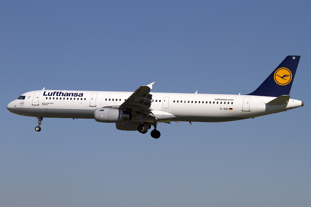 Lufthansa, D-AISI, Airbus, A321-231, 19.09.2010, BCN, Barcelona, Spain 



