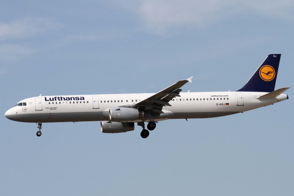 Lufthansa, D-AISJ  Gtersloh , Airbus, A 321-200, 10.09.2012, FRA-EDDF, Frankfurt, Germany