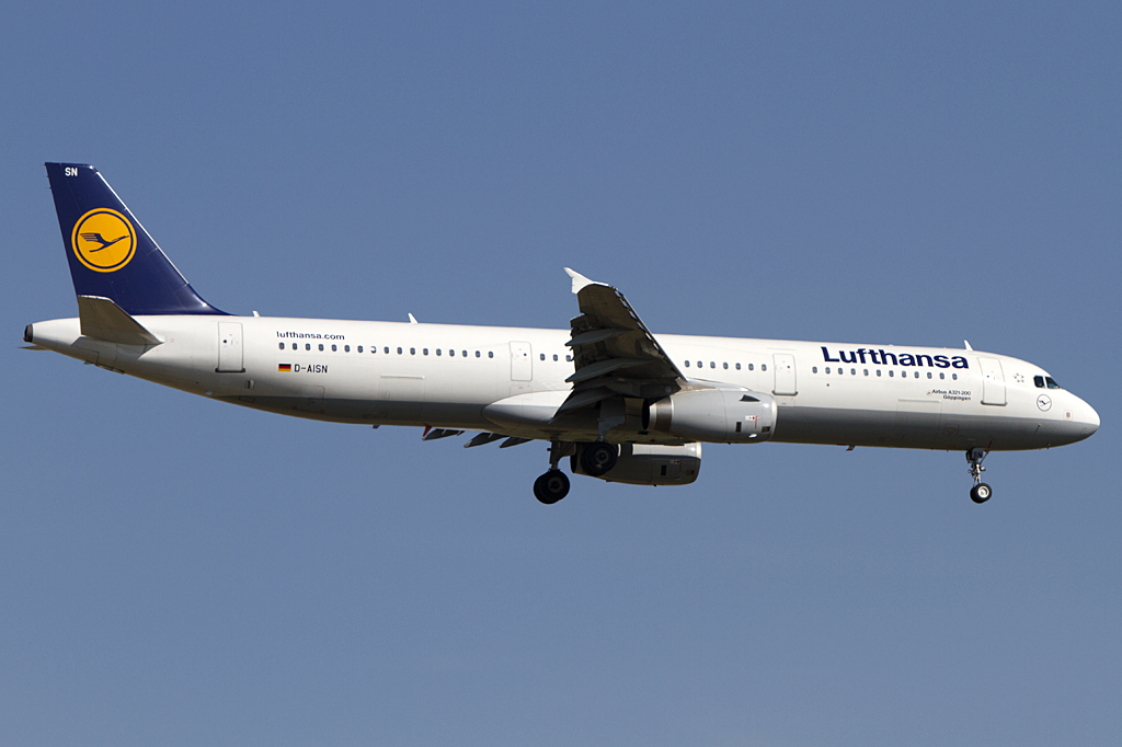 Lufthansa, D-AISN, Airbus, A321-231, 24.04.2010, FRA, Frankfurt, Germany 



