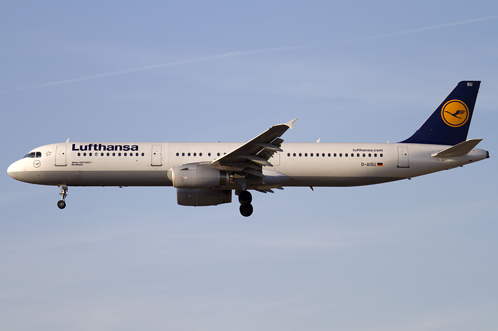 Lufthansa, D-AISU, Airbus, A321-231, 09.02.2011, FRA, Frankfurt, Germany 




