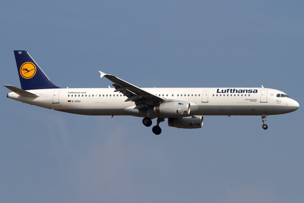Lufthansa, D-AISU, Airbus, A321-231, 14.04.2012, FRA, Frankfurt, Germany 





