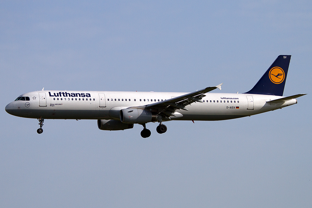 Lufthansa, D-AISV, Airbus, A321-231, 12.05.2012, BCN, Barcelona, Spain



