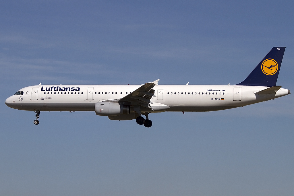 Lufthansa, D-AISW, Airbus, A321-231, 14.09.2012, BCN, Barcelona, Spain 





