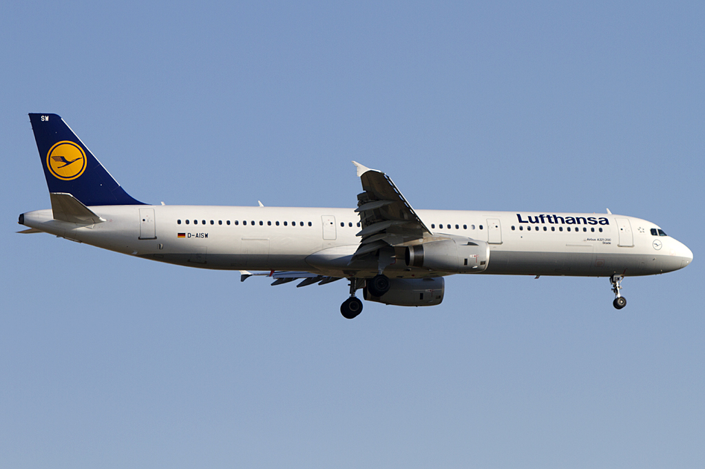 Lufthansa, D-AISW, Airbus, A321-231, 24.04.2010, FRA, Frankfurt, Germany 

