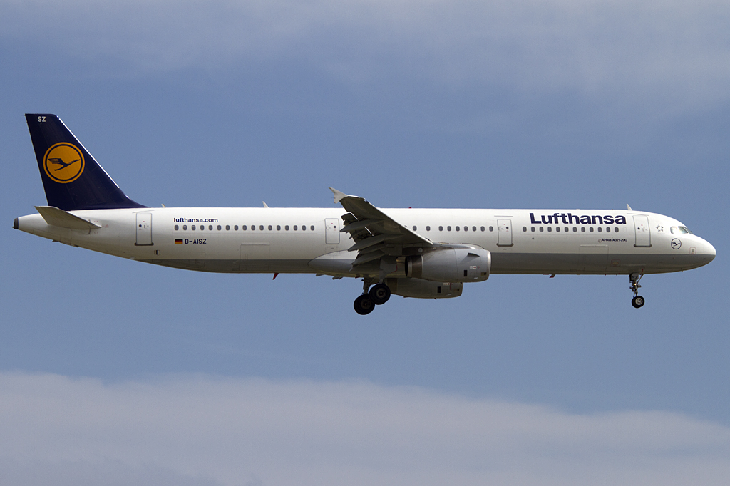 Lufthansa, D-AISZ, Airbus, A321-231, 18.06.2011, BCN, Barcelona, Spain


