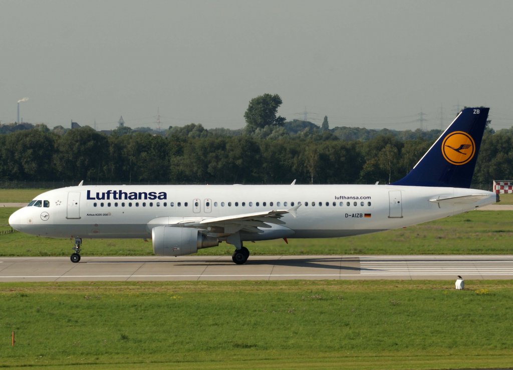 Lufthansa, D-AIZB, Airbus A 320-200  ohne Namen  (Sticker-lufthansa.com), 2010.09.22, DUS-EDDL, Dsseldorf, Germany 

