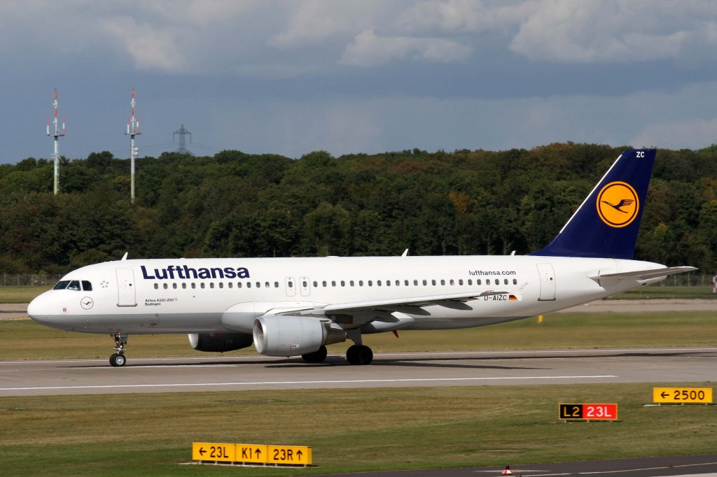 Lufthansa, D-AIZC  Büdingen , Airbus, A 320-200, 22.09.2012, DUS-EDDL, Düsseldorf, Germany

