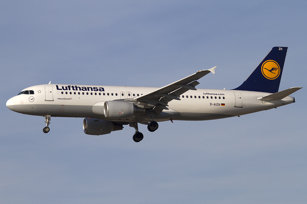 Lufthansa, D-AIZH, Airbus, A320-214, 09.02.2011, FRA, Frankfurt, Germany



