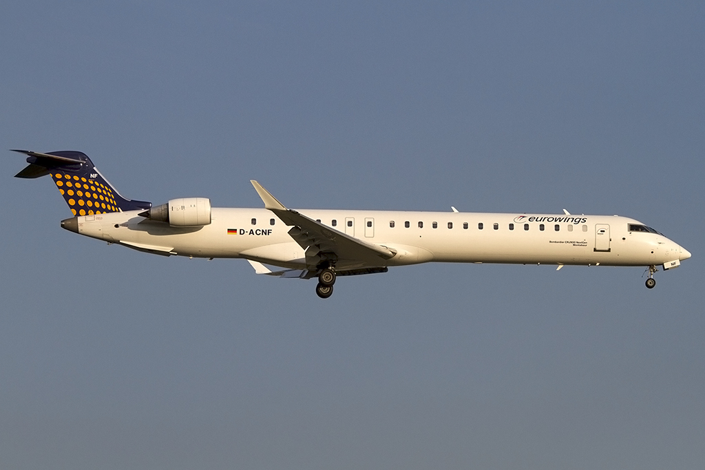Lufthansa - Eurowings, D-ACNF, Bombardier, CRJ900LR, 25.07.2013, DUS, Dsseldorf, Germany



