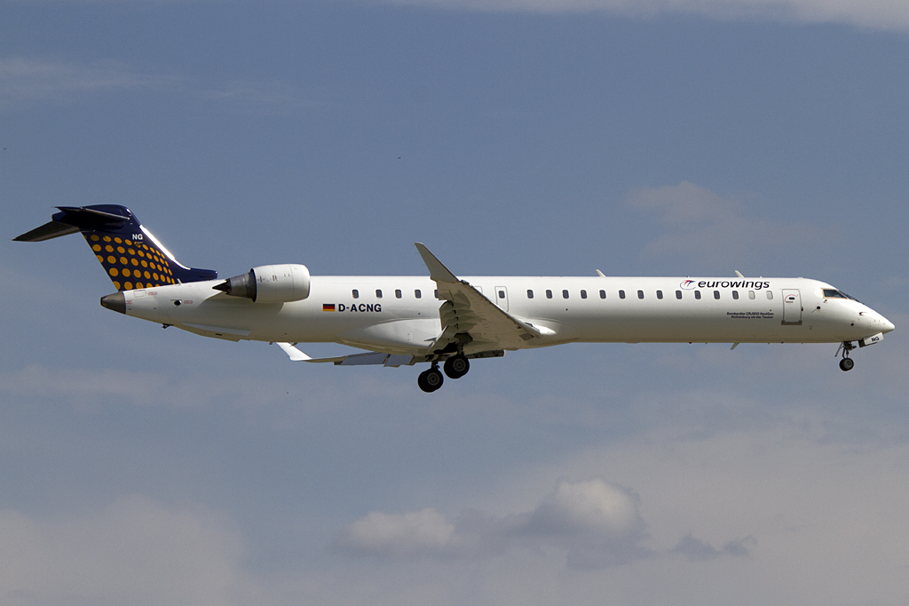 Lufthansa - Eurowings, D-ACNG, Bombardier, CRJ-900, 07.07.2011, DUS, Duesseldorf, Germany 



