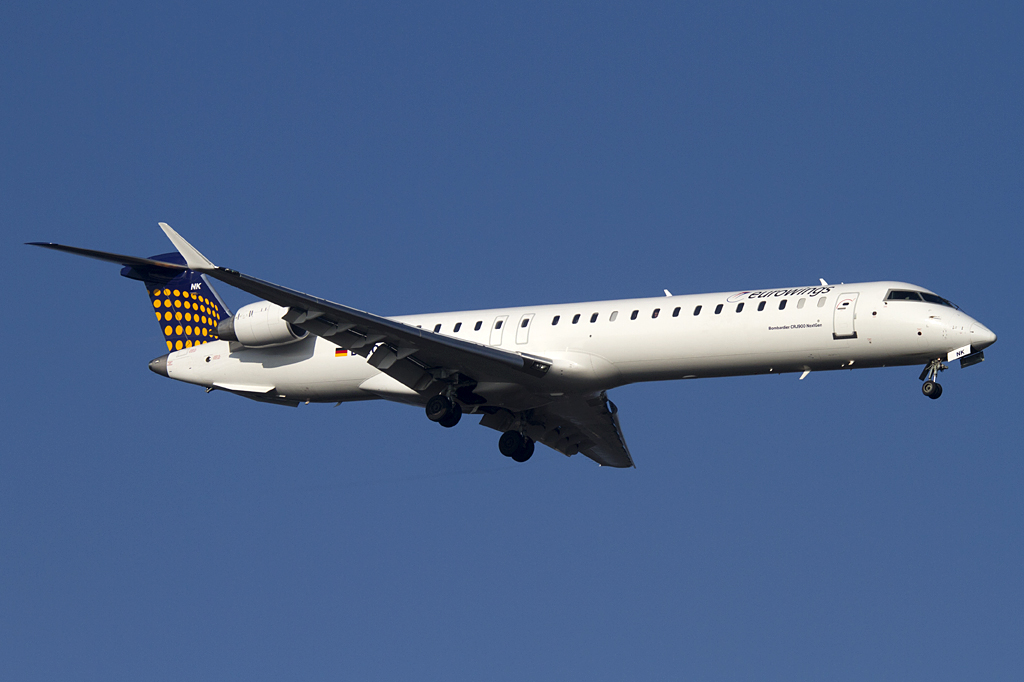 Lufthansa - Eurowings, D-ACNK, Bombardier, CRJ-900, 17.02.2011, FRA, Frankfurt, Germany 




