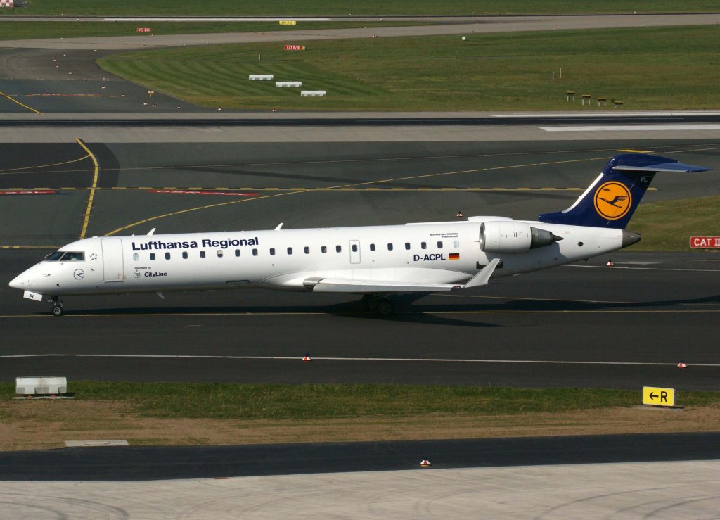 Lufthansa Regional (CityLine), D-ACPL (Halberstadt), Bombardier CRJ-700 ER, 2008.09.26, DUS, Dsseldorf, Germany