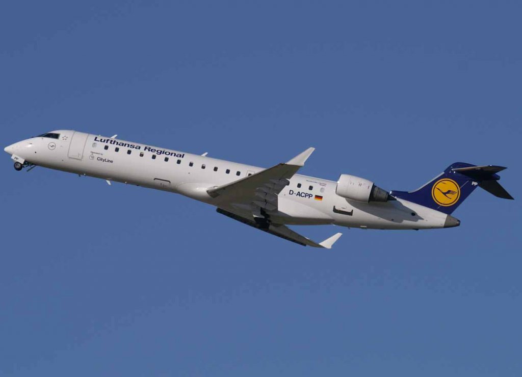 Lufthansa Regional (CityLine), D-ACPP (Torgau), Bombardier CRJ-700 ER, 2008.02.09, DUS, Dsseldorf, Germany