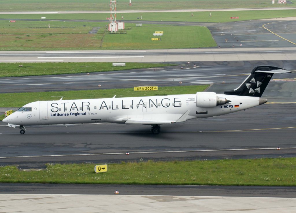 Lufthansa Regional (CityLine), D-ACPS  Berchtesgaden , CRJ-700 ER, 28.07.2011, DUS-EDDL, Dsseldorf, Gemany 

