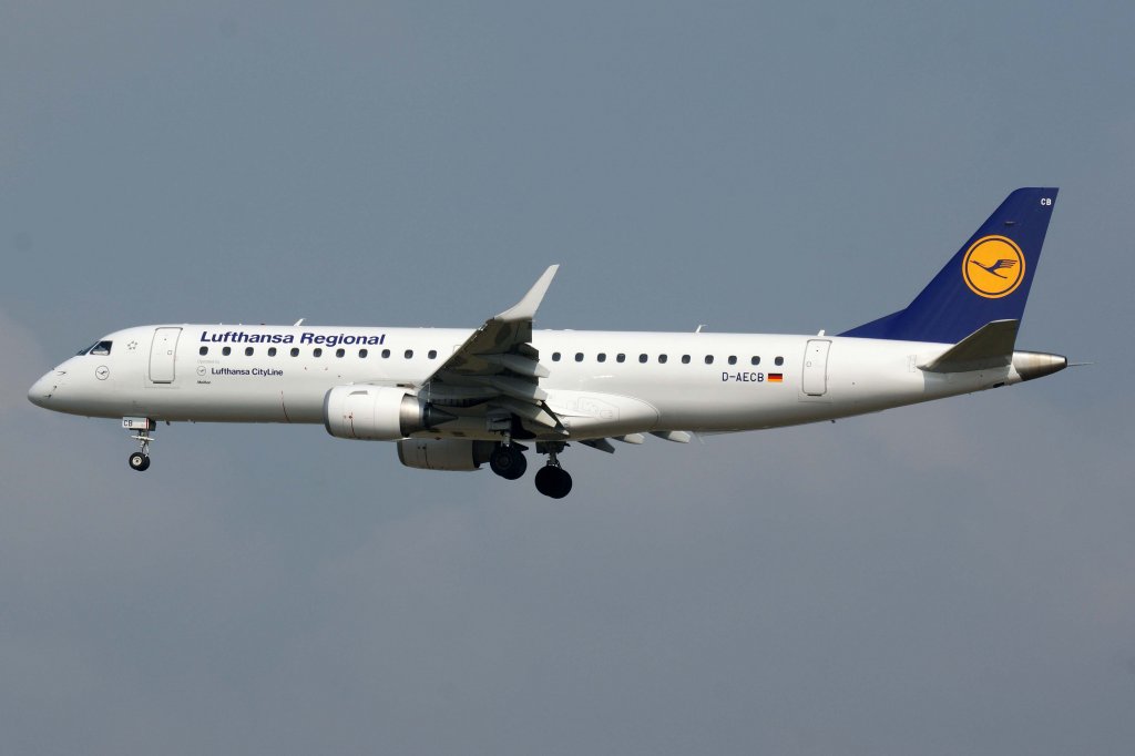 Lufthansa Regional (CityLine), D-AECB  Meien , Embraer, ERJ-190 AR, 13.04.2012, FRA-EDDF, Frankfurt, Germany