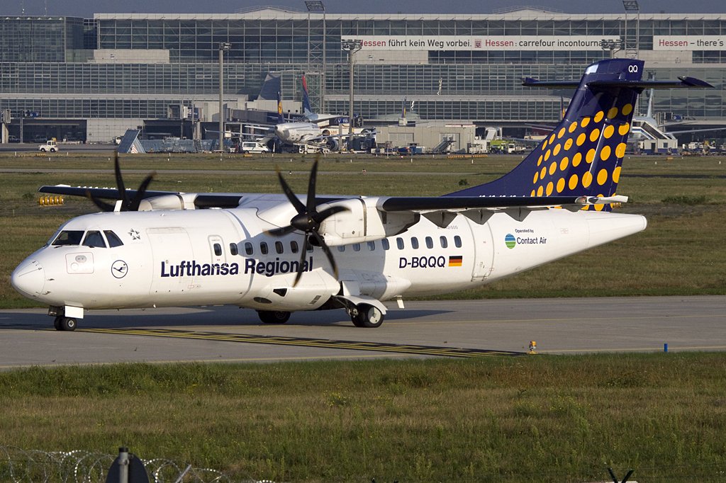 Lufthansa Regional Contact Air, DBQQQ, ATR, 42500, 25.09.2009, FRA