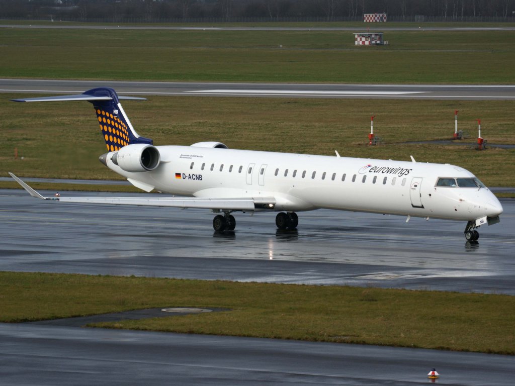 Lufthansa Regional (Eurowings), D-ACNB  Wermelskirchen , Bombardier, CRJ-900 NG, 06.01.2012, DUS-EDDL, Dsseldorf, Germany 
