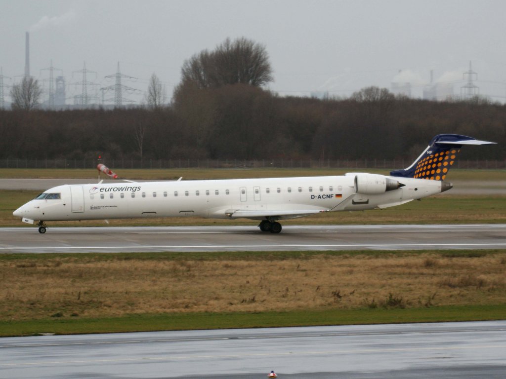 Lufthansa Regional (Eurowings), D-ACNF  Montabaur , Bombardier, CRJ-900 NG, 06.01.2012, DUS-EDDL, Dsseldorf, Germany 