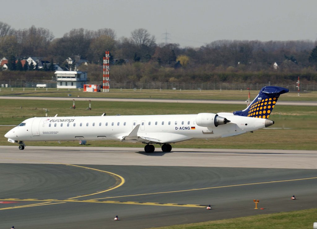 Lufthansa Regional (Eurowings), D-ACNG  Rothenburg ob der Tauber , Bombardier CRJ-900 NG, 20.03.2011, DUS-EDDL, Dsseldorf, Germany 

