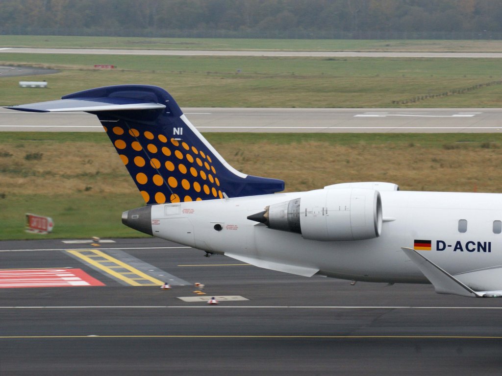 Lufthansa Regional (Eurowings), D-ACNI  Herzogenaurach , CRJ-900 NG (Seitenleitwerk/Tail), 13.11.2011, DUS-EDDL, Dsseldorf, Gemany 

