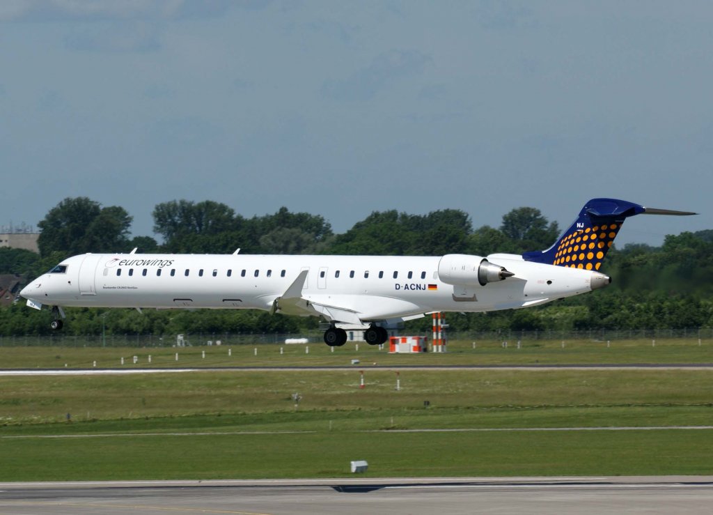Lufthansa Regional (Eurowings), D-ACNJ, Bombardier CRJ-900 NG, 2010.06.11, DUS-EDDL, Dsseldorf, Germany 

