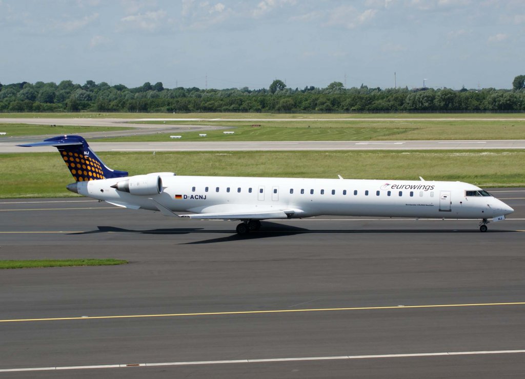 Lufthansa Regional (Eurowings), D-ACNJ, Bombardier CRJ-900 NG, 2010.06.11, DUS-EDDL, Dsseldorf, Germany 

