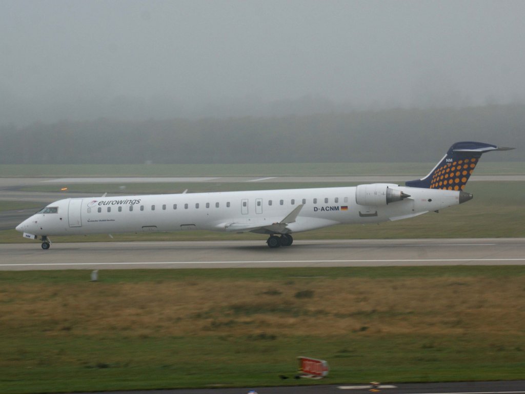 Lufthansa Regional (Eurowings), D-ACNM  ohne Namen , CRJ-900 NG, 13.11.2011, DUS-EDDL, Dsseldorf, Germany 