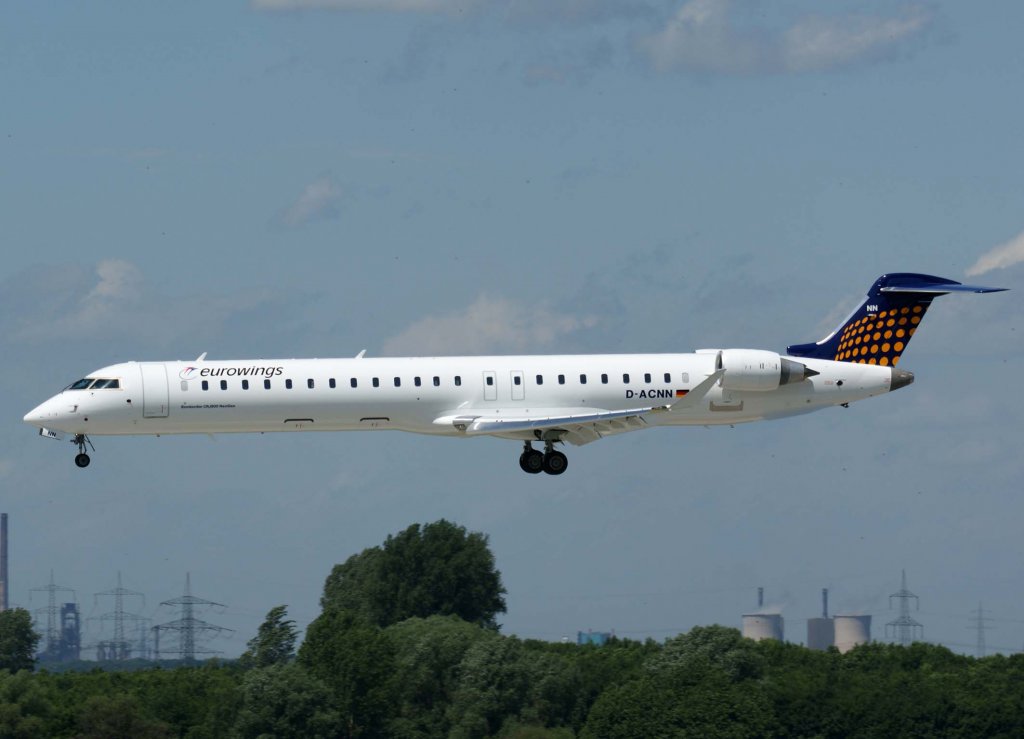 Lufthansa Regional (Eurowings), D-ACNN, Bombardier CRJ-900 NG, 2010.06.11, DUS-EDDL, Dsseldorf, Germany 

