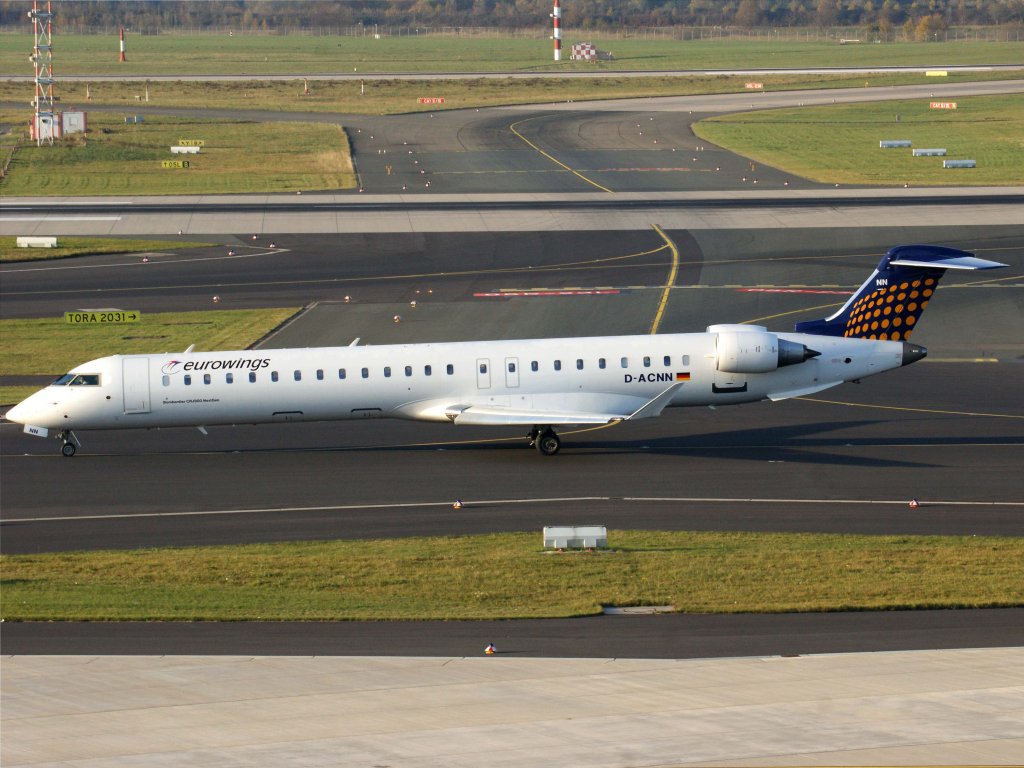 Lufthansa Regional (Eurowings), D-ACNN  ohne Namen , Bombardier, CRJ-900 NG, 13.11.2011, DUS-EDDL, Dsseldorf, Germany 