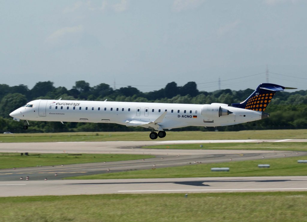 Lufthansa Regional (Eurowings), D-ACNO, Bombardier CRJ-900 NG, 2010.06.11, DUS-EDDL, Dsseldorf, Germany 

