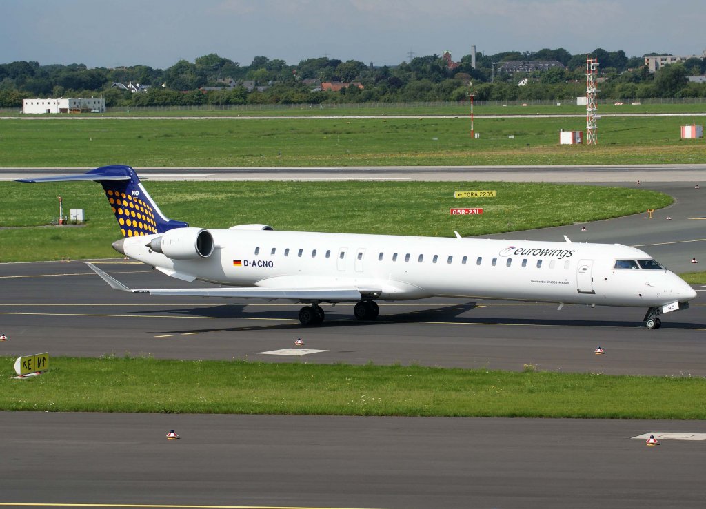 Lufthansa Regional (Eurowings), D-ACNO, Bombardier CRJ-900 NG, 2010.08.28, DUS-EDDL, Dsseldorf, Germany 

