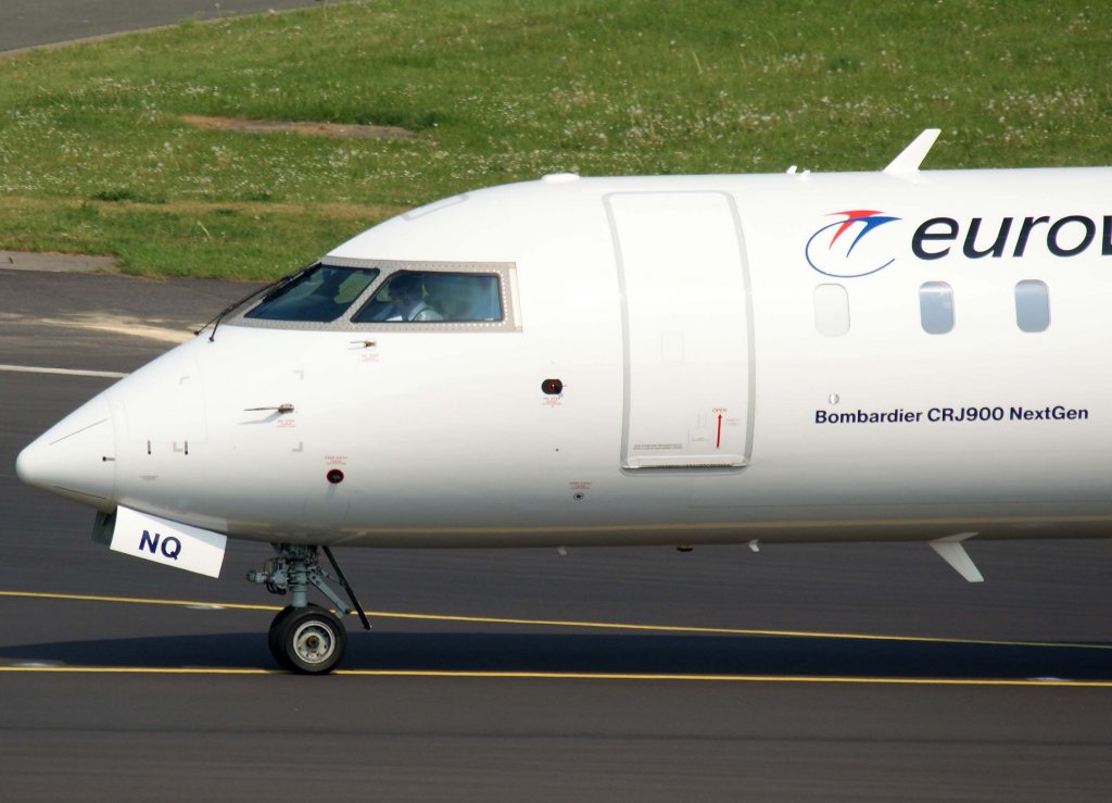 Lufthansa Regional (Eurowings), D-ACNQ, Bombardier CRJ-900 NG (Bug/Nose), 29.04.2011, DUS-EDDL, Dsseldorf, Germany 

