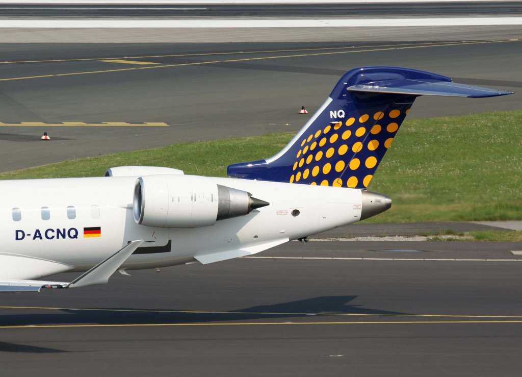 Lufthansa Regional (Eurowings), D-ACNQ, Bombardier CRJ-900 NG (Seitenleitwerk/Tail), 29.04.2011, DUS-EDDL, Dsseldorf, Germany 


