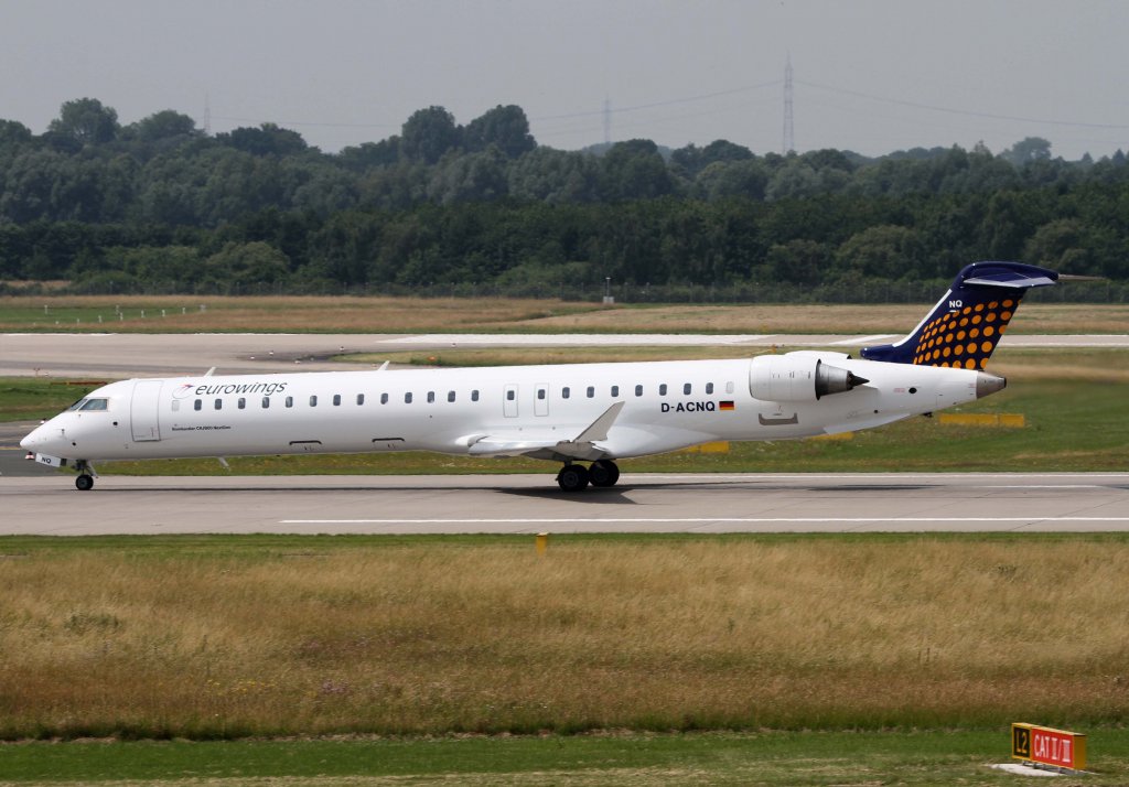 Lufthansa Regional (Eurowings), D-ACNQ  ohne Namen , Bombardier, CRJ-900 NG, 01.07.2013, DUS-EDDL, Dsseldorf, Germany 