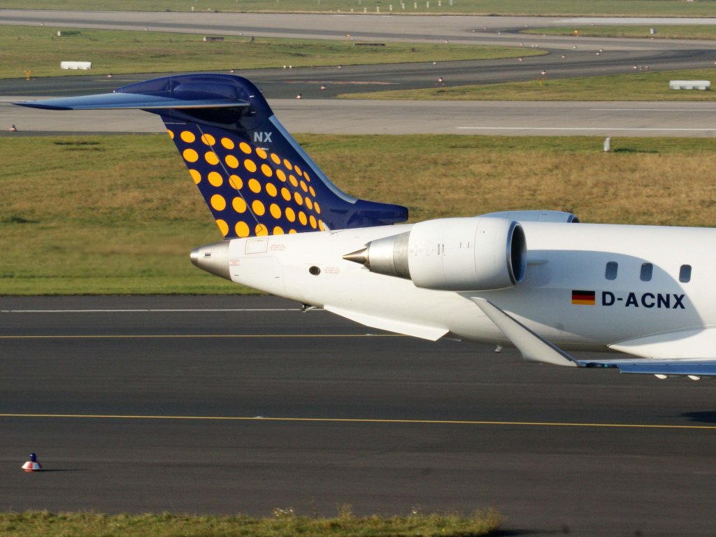 Lufthansa Regional (Eurowings), D-ACNX  ohne Namen , Bombardier, CRJ-900 NG (Seitenleitwerk/Tail), 13.11.2011, DUS-EDDL, Dsseldorf, Germany 


