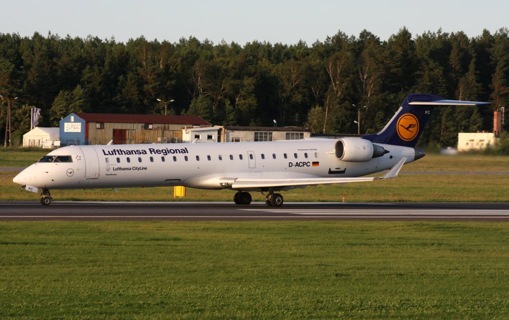 Lufthansa Regional,D-ACPC,(c/n10014),Canadair CL-600-2C10 Regional Jet CRJ-700,22.08.2012,GDN-EPGD,Gdansk,Polen
